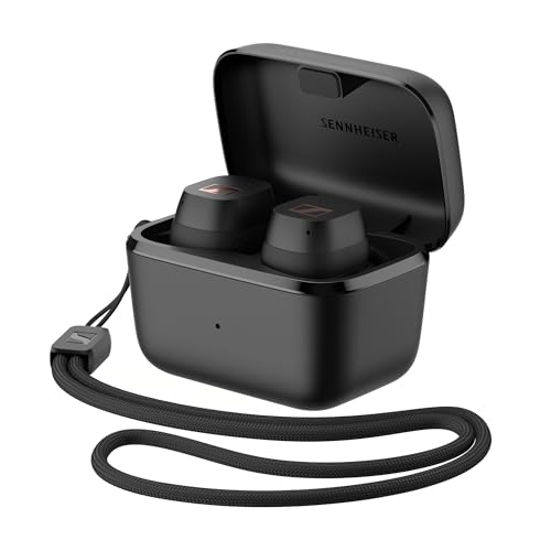 Sennheiser Sport True Wireless Earbuds, IP54 Wasserdicht, für Sport, Schwarz