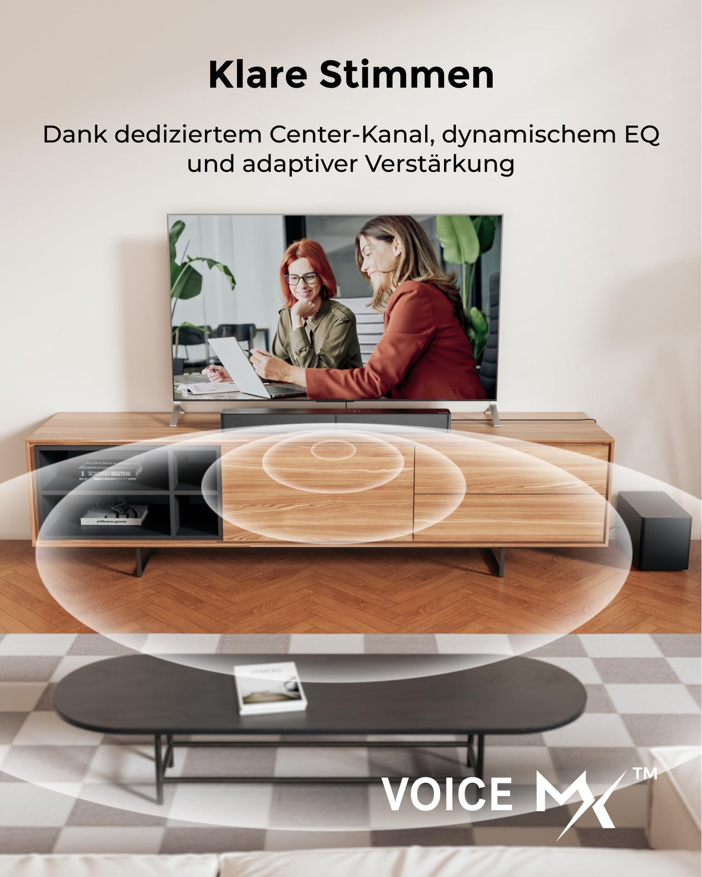 ULTIMEA 5.1ch Soundbar mit Dolby Atmos, 340W, Subwoofer, Bluetooth 5.4, Modell 2025