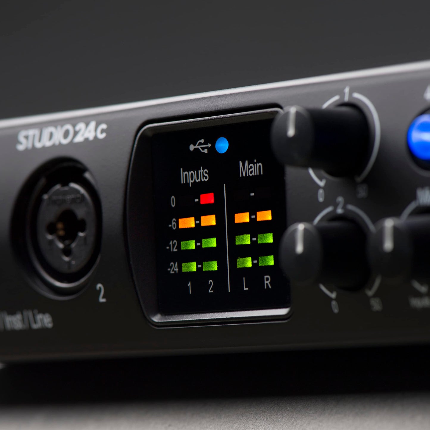 PreSonus Studio 24c USB-C Audio-Interface mit Studio One Artist Software-Bundle