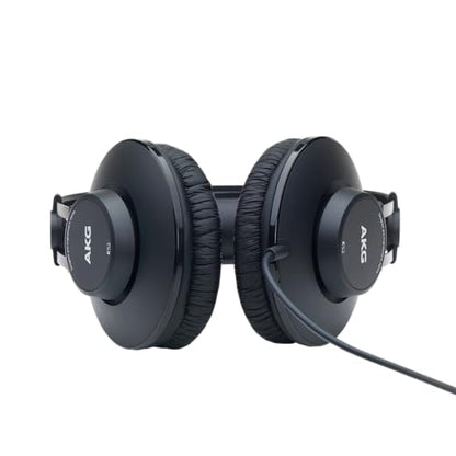 AKG K52 Geschlossener Studiokopfhörer, kabelgebunden, Schwarz