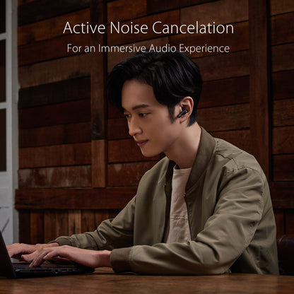 ASUS ROG Cetra True Wireless In-Ear-Gaming-Kopfhörer mit ANC, Schwarz